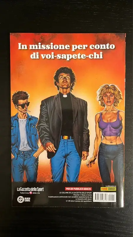 Preacher Vol 1 edizione Gazzetta dello Sport