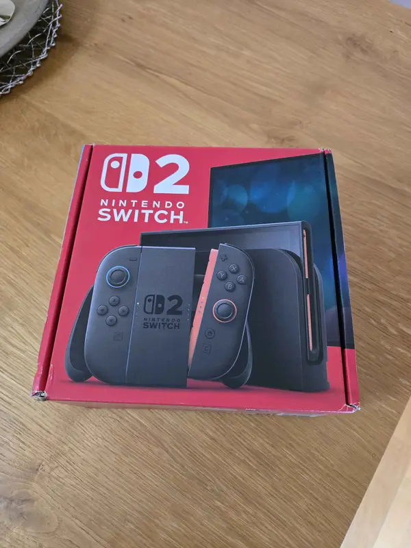 Scatola Nintendo Switch 2