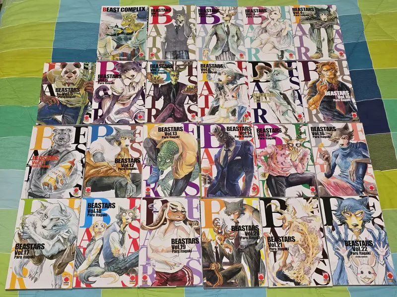 Collezione Completa Beastars (1-22) prima ed + Variant rara + Beast Complex